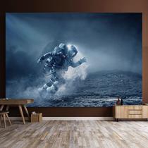 Tapeçaria suspensa na parede Astronaut Realistic Space 150x130cm