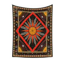 Tapeçaria, tarô, estética de sala de parede, 150x130cm, microtecido Tapeçaria, tarô, estética de sala de parede, 150x130cm, microtecido