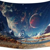 Tapeçaria Universe Solar Galaxy Space Planet 150x150cm