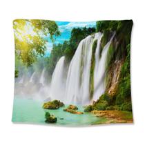 Tapeçaria Waterfall Wall Microfabric Fiber 150x130cm Tapeçaria Waterfall Wall Microfabric Fiber 150x130cm