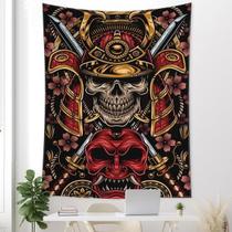 Tapestry Horror Halloween Skeleton Wall 200x150cm, microtecido Tapestry Horror Halloween Skeleton Wall 200x150cm, microtecido