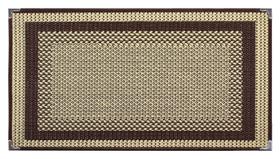 Tapete 0,50x0,80 tapetinho capacho sisal lancer não escorrega sem pelo moderno otima qualidade