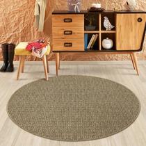 Tapete 140cm Redondo New Boucle Tapetes São Carlos