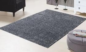 Tapete 2,00 por 2,50 quarto sala pousada chalé loja casa silky não risca piso pelo macio decorativo-sl09-preto-cinza