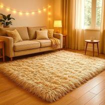 Tapete 2,00 X 1,50 Peludo Felpudo Fofinho Macio Para Quarto Sala