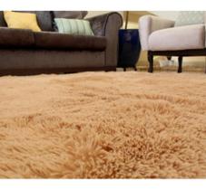 Tapete 3 00 x 2 00 peludo felpudo sala quarto