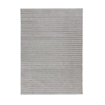 Tapete 3D Stripes Prata 2X2,5M 200X250Cm Listras Alto Relevo