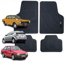 Tapete 4 Peças Bordado Veículos Ford Ka Pampa Verona Versailles Escort Zetec SW Europeu - U2861