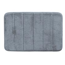 Tapete 60x40 Banheiro Quarto Escritório Cozinha Cinza Toque Suave Emborrachado Antiderrapante Powermaid 100% Poliester Tapete 60x40 Banheiro Quarto Escritório Cozinha Cinza Toque Suave Emborrachado Antiderrapante Powermaid 100% Poliester