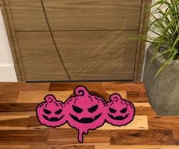 Tapete abóbora halloween, dias das bruxas, divertido e decorativo, muito resistênte. Tapete abóbora halloween, dias das bruxas, divertido e decorativo, muito resistênte.