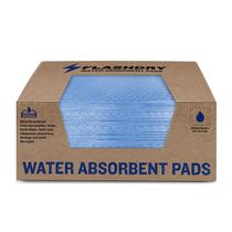 Tapete absorvente de água FlashDry 50 por caixa reutilizável 17,5 x 13,5 cm Tapete absorvente de água FlashDry 50 por caixa reutilizável 17,5 x 13,5 cm