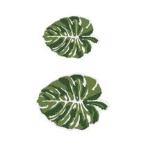 Tapete Absorvente De Folhas Grandes Para Estudo, Cão, Varanda, Banheiro, Decoração De Casa