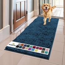 Tapete Absorvente para Patas de Cães Muddy Mat - Microfibra Azul (150x60cm) Tapete Absorvente para Patas de Cães Muddy Mat - Microfibra Azul (150x60cm)