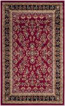Tapete Accent SAFAVIEH Lyndhurst Collection Vermelho e Preto 70x130cm