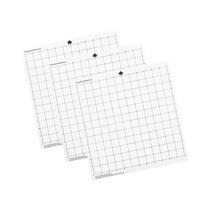 Tapete Adesivo Transparente Para Corte 12x12 Polegadas Com Grade De Medição Para Plotter - 3, 5 Ou