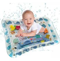 Tapete Água Inflável Esteira Almofada Infantil Criança Bebê Azul Claro - color baby
