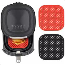 Tapete Air Fryer Anti Aderente De Silicone Para Air Fryers Tapete De Silicone Para Forrar Airfryer F