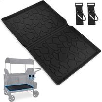 Tapete All Weather Myvikcar W2 Series 77x41 cm de silicone dobrável Tapete All Weather Myvikcar W2 Series 77x41 cm de silicone dobrável
