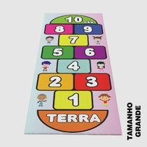 Tapete Amarelinha Infantil Em Lona Grande Resistente Tapete Amarelinha Infantil Em Lona Grande Resistente