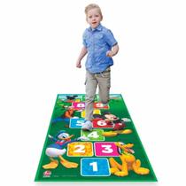 Tapete Amarelinha Mickey Líder Brinquedos Tapete Amarelinha Mickey Líder Brinquedos