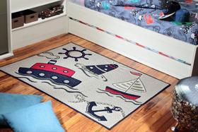 Tapete andino infantil 1,00 x 1,50 sala quarto escritório antiderrapante sem pelo moderno pousada lancer