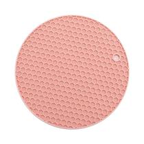 Tapete Anti-escaldante De Silicone Resistente Ao Calor, Circular, Antiderrapante, Proteção Para