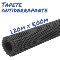 Tapete Antiderrapante 1.20 X 5,00 Preto e Azul cozinha banheiro piscina sauna