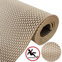 Tapete Antiderrapante 120x100 Bege Banheiro cozinha piscina sauna Tapete Antiderrapante 120x100 Bege Banheiro cozinha piscina sauna