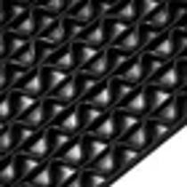 Tapete Antiderrapante Cor Preto Banheiro Áreas Úmidas e Molhada 40x60 cm