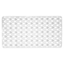 Tapete Antiderrapante De Box Cristal Retangular 67x35cm Uzoo