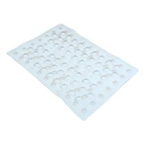 Tapete Antiderrapante De Silicone Para Banheiro Box Cozinha Lavanderia Com 50 Mini Ventosas Transparente Tapete Antiderrapante De Silicone Para Banheiro Box Cozinha Lavanderia Com 50 Mini Ventosas Transparente