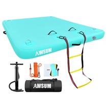 Tapete antiderrapante inflável para doca flutuante AWSUM 183x152 cm Tapete antiderrapante inflável para doca flutuante AWSUM 183x152 cm