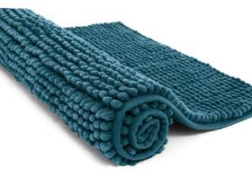 Tapete Antiderrapante Macarrãozinho 40 X 60Cm ul Petróleo