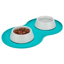 Tapete Antiderrapante para Comedouro Pet Redondo em Silicone Tapete Antiderrapante para Comedouro Pet Redondo em Silicone