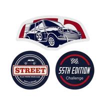 Tapete Antiderrapante Para Suporte De Copo, Para Mini Cooper F56 F54 F55 F57 F60 Countryman, Ranhura