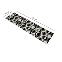 Tapete Antiderrapante Passadeira Para Cozinha 1,35 X 0,45