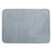 Tapete Antiderrapante Rabbit Cinza Toque Pele de Coelho 50x70cm Buettner