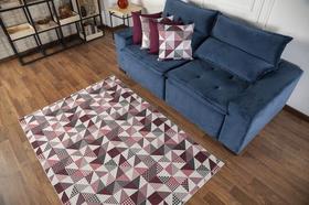 Tapete Antiderrapante Sala ou quarto 2mx1,5m Geometrico