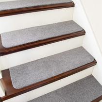 Tapete antiderrapante Stair Treads COSY HOMEER, 15 peças, 70 x 23 cm, cinza