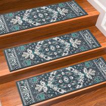 Tapete antiderrapante Stair Treads KOOTETA 20x76 cm, pacote com 15