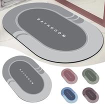 Tapete Antiderrapante Ultra Absorvente Para Banheiro - Cor Variada