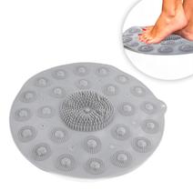 Tapete Antiderrapante Ultra Seguro para Box 37cm Cinza