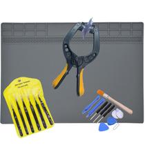 Tapete Antiestatica 25x35cm Kit c/ Ventosa Pro e Acessórios