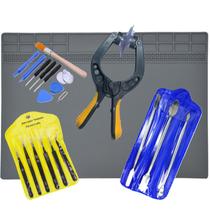 Tapete Antiestatica 25x35cm Kit c/ Ventosa Pro e Acessórios