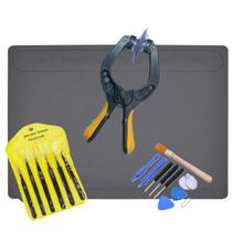 Tapete Antiestatica 28x41cm Kit c/ Ventosa Pro e Acessórios