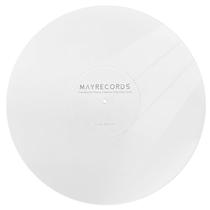 Tapete antiestático de acrílico branco 30 cm para toca-discos sdroceRyaM