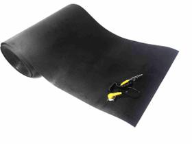 Tapete Antiestático ESD Condutivo Preto 750x500mm