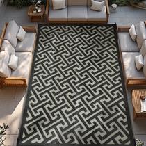 Tapete ao ar livre PASAMIC 274x549 cm Impermeável Reversível