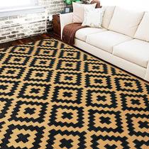 Tapete ao ar livre SAND MINE Tapetes reversíveis de plástico 6' x 9'