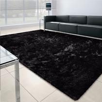 Tapete Apolo Prata Textil Retangular 150x200cm Preto Tapete Apolo Prata Textil Retangular 150x200cm Preto